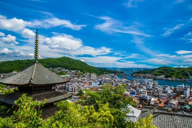 尾道市街地